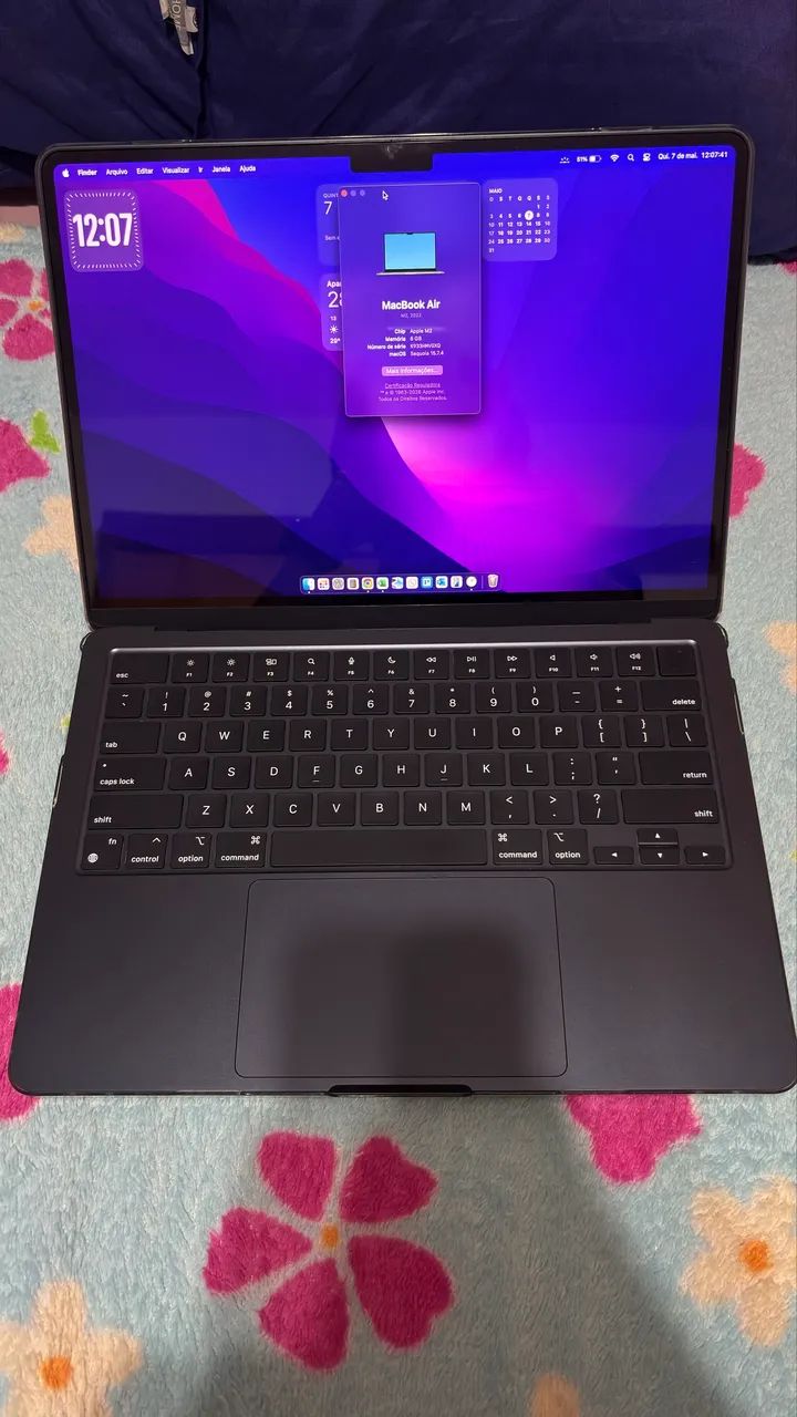 MacBook Air M2 (2022) com 8 GB de RAM - Notebooks - Vila Mariana