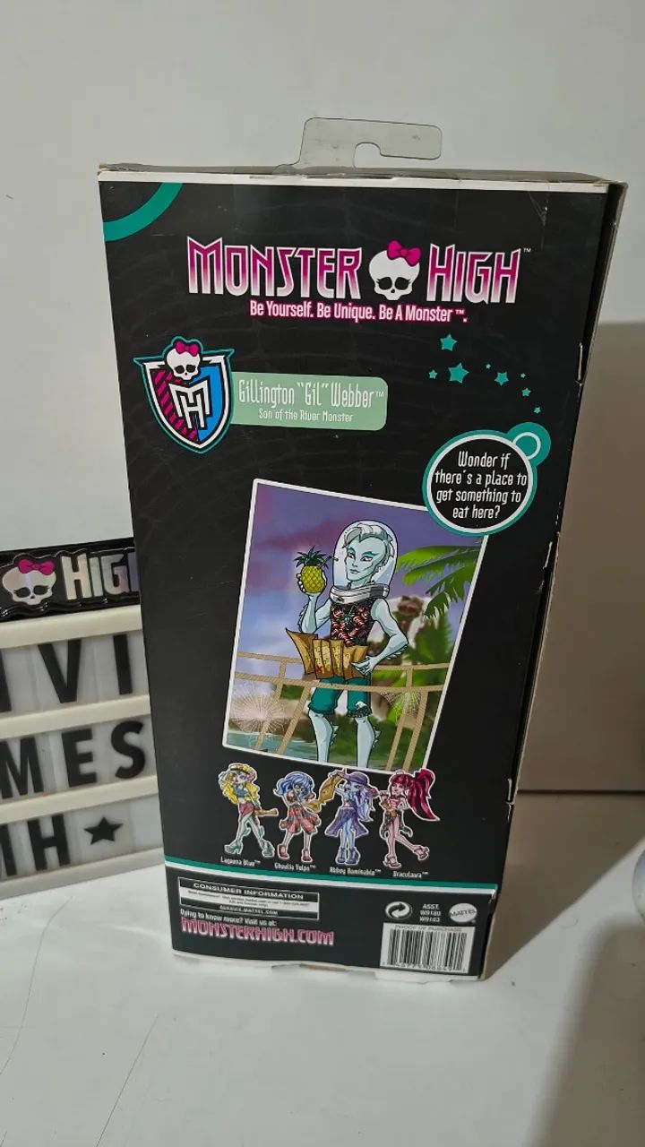 Monster High Gil G1 lacrado - Foto 3