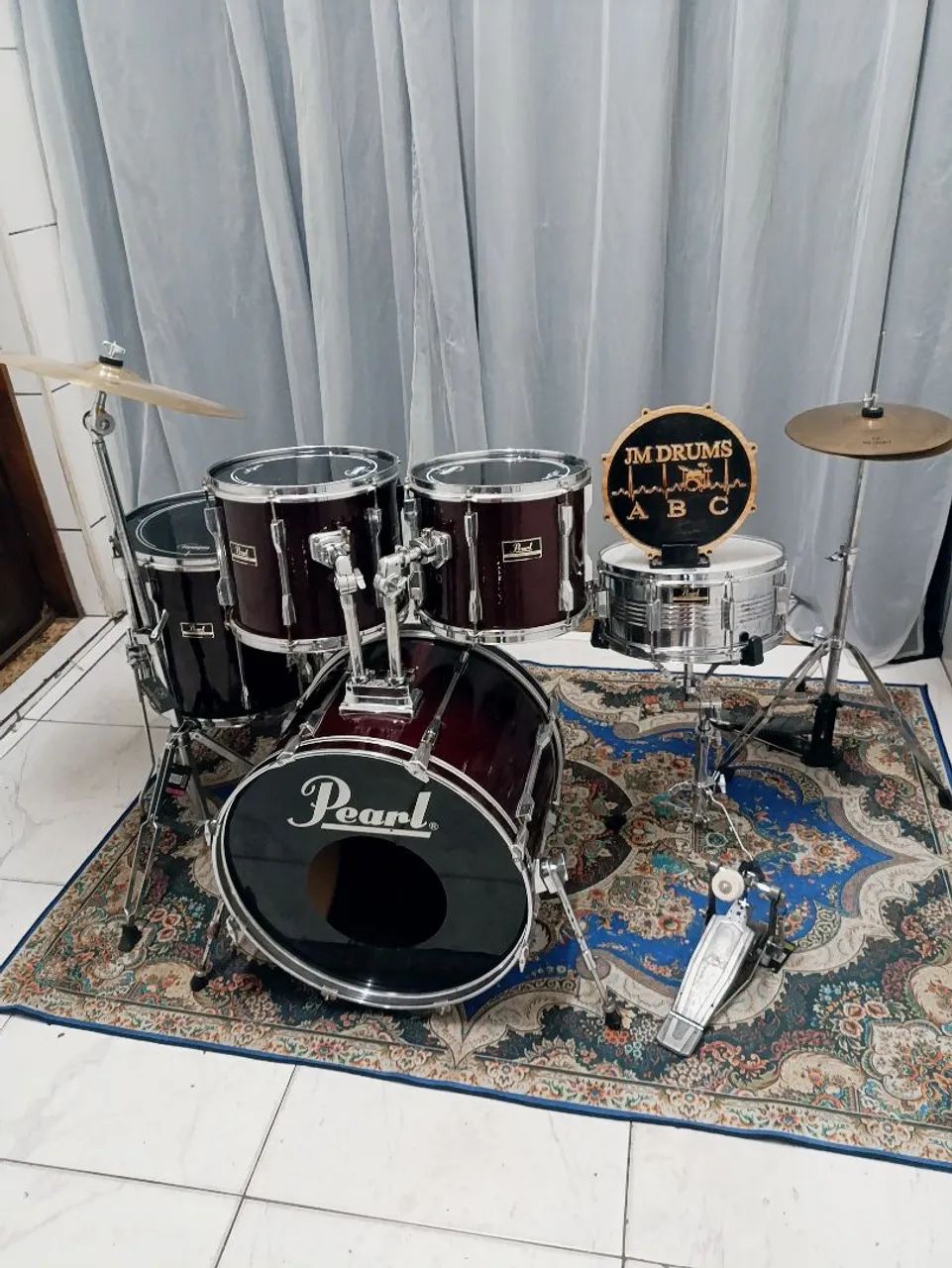 Bateria Pearl Export anos 90  - Foto 2