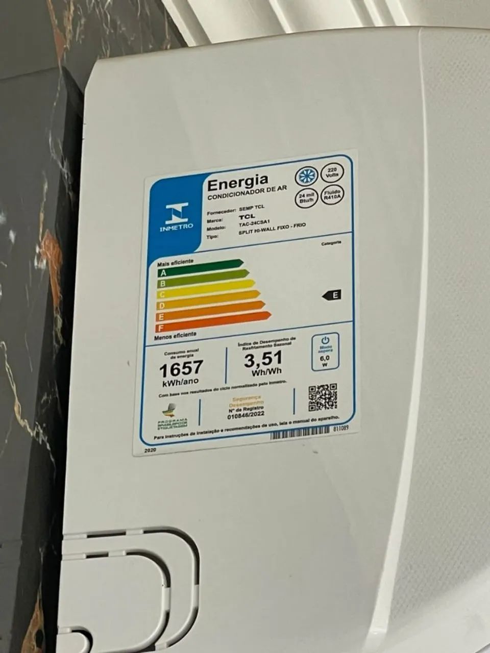Ar Condicionado Split/TCL - Foto 3