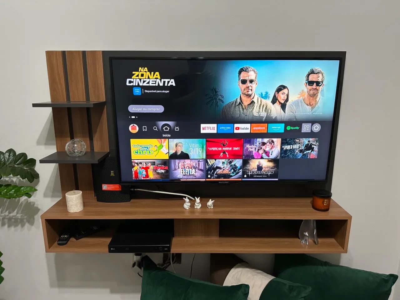Tv 42 polegadas com aparelho fire tv stick  - Foto 2
