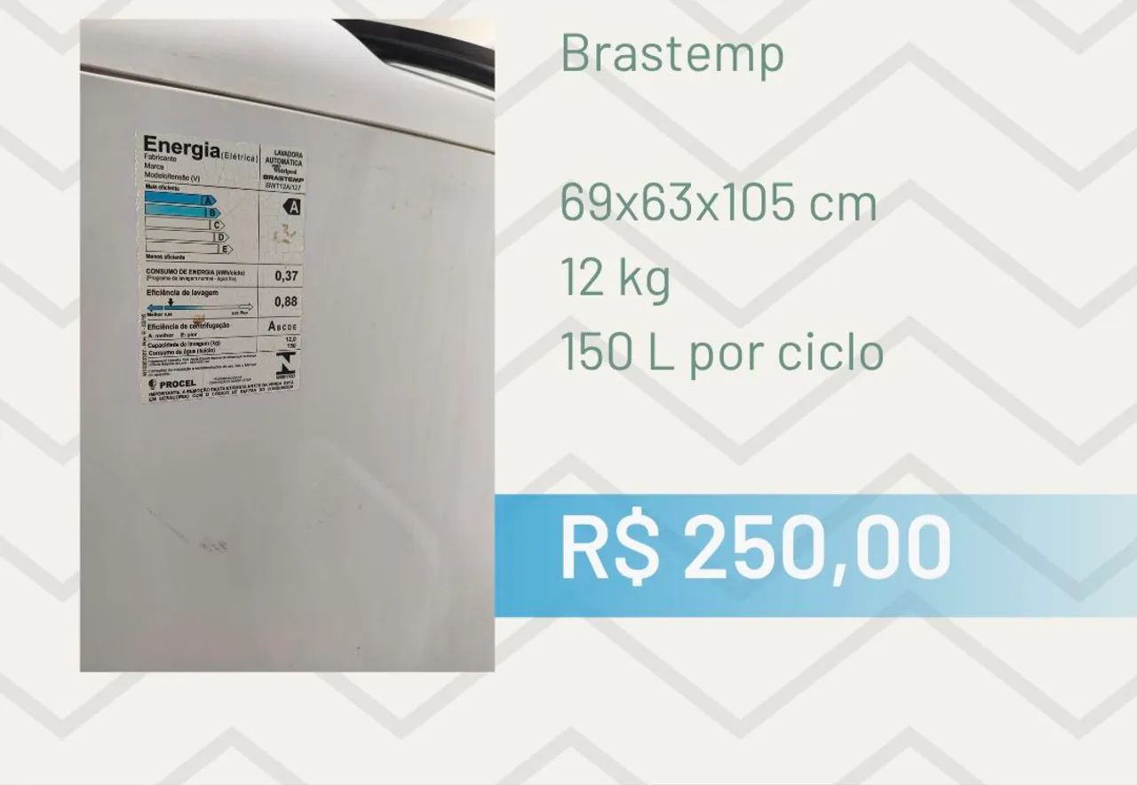 Lavadora usada