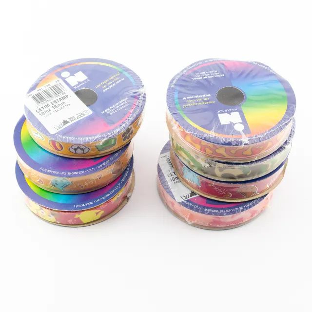 Kit 7 Fitas Cetim Petlover Najar 15mm Com 10mts Face Simples - Foto 2