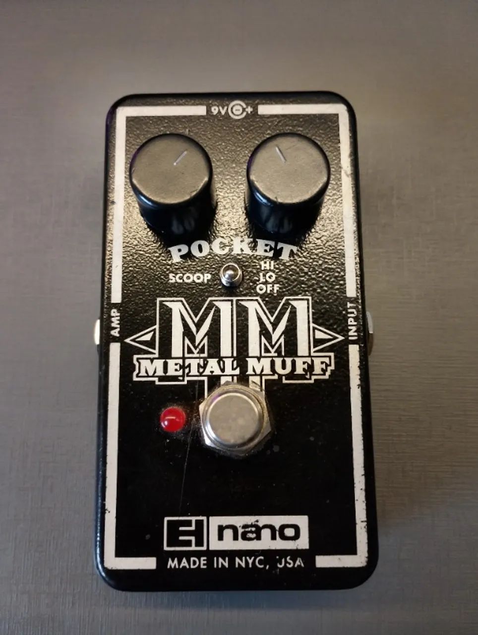 ギター Electro-Harmonix POCKET L MUFF Pedal Electro-harmonix Pocket Metal Muff Distortion - Instrumentos