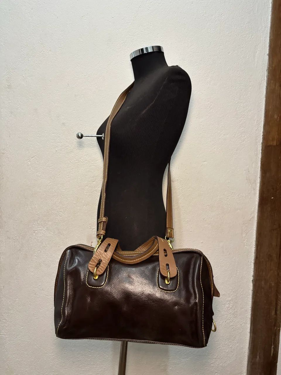 Bolsa couro legítimo  - Foto 2