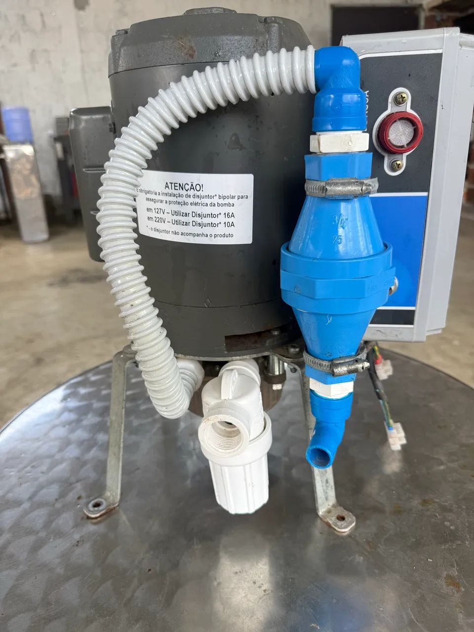 Bomba Vácuo até 4 Cadeiras Consultórios 1HP Bivolt EVAC Evotech numca usado. - Foto 2