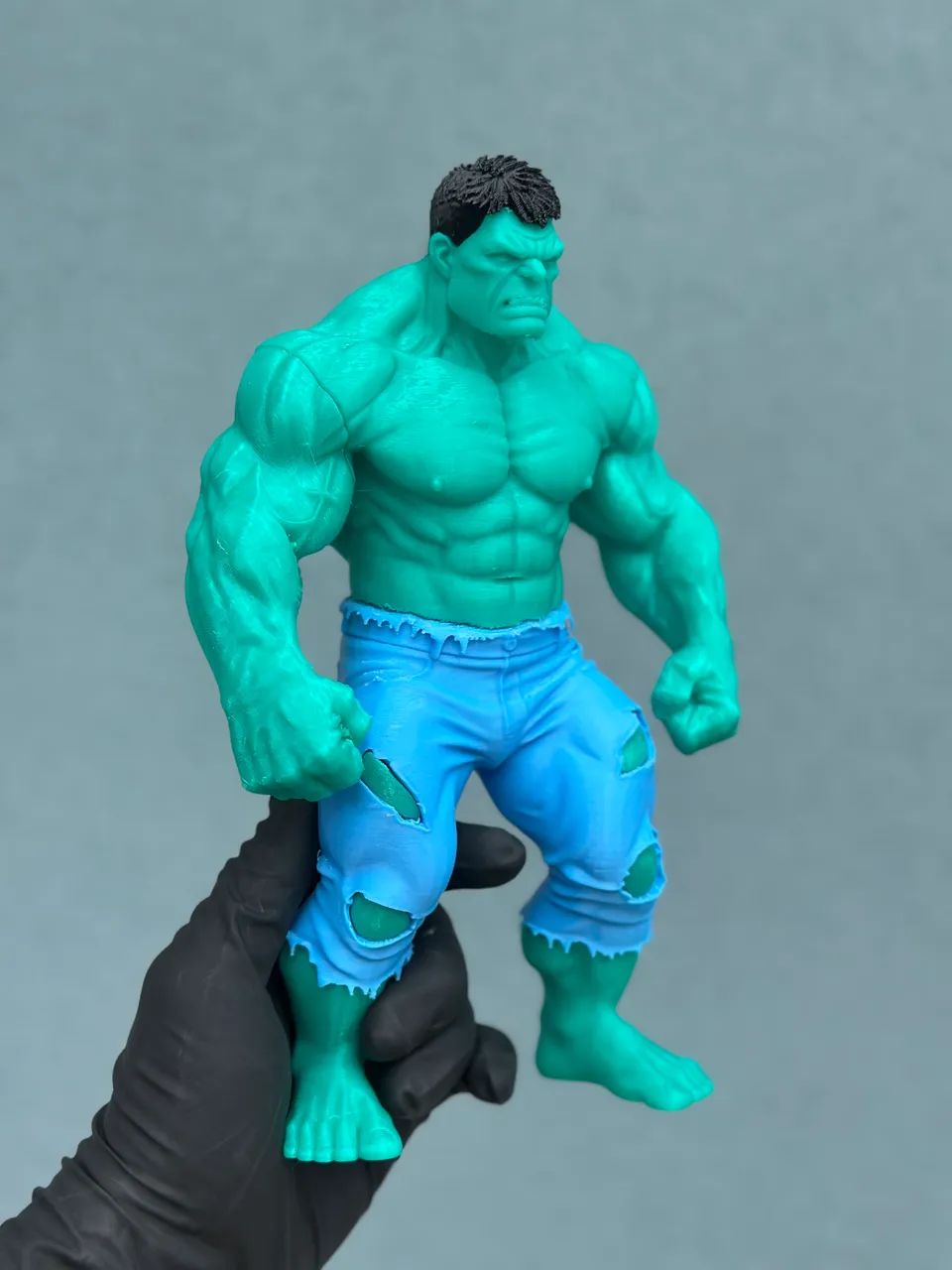 HULK GRANDE DECORAÇÃO 3D