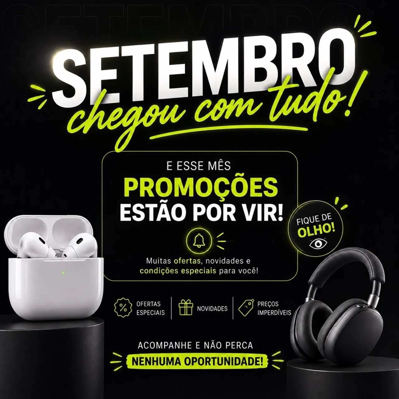 AirPods Pro (2 geração / Lighting) !Caixa Completa! - Fones de