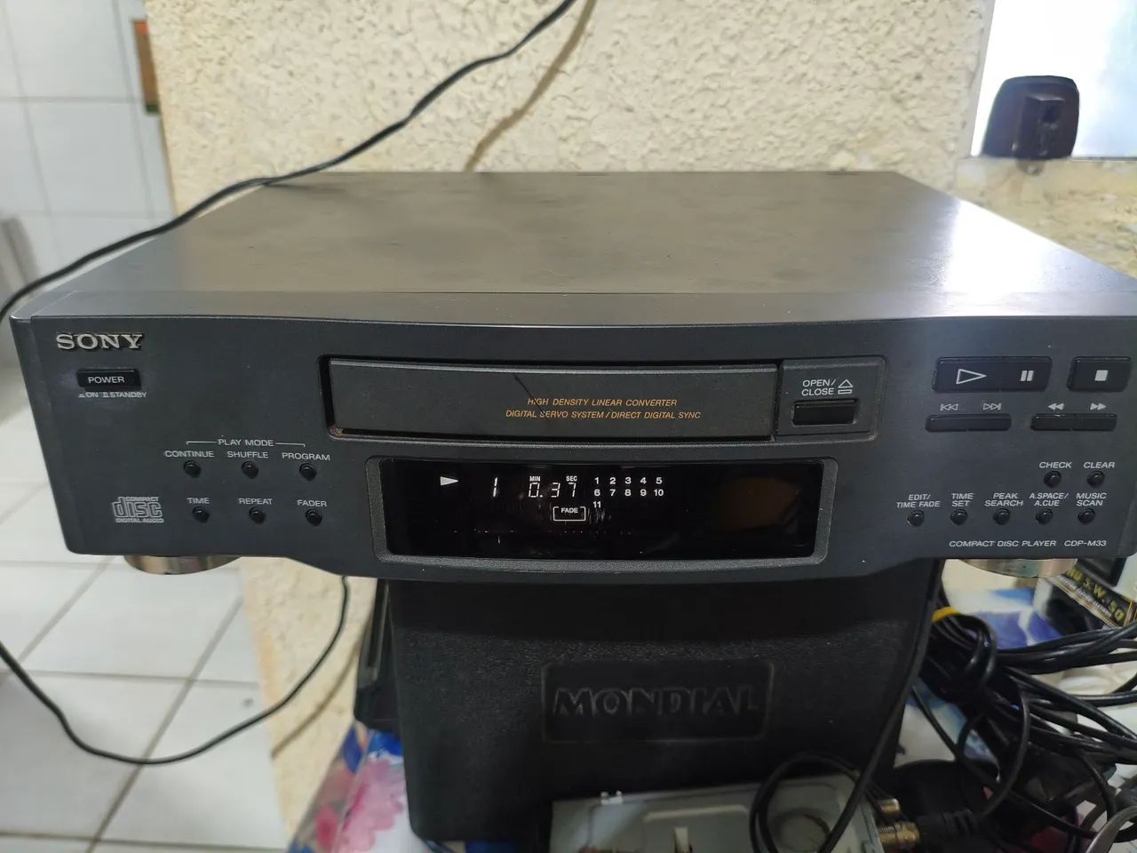 CD PLAYER SONY CDP M33 - Foto 5