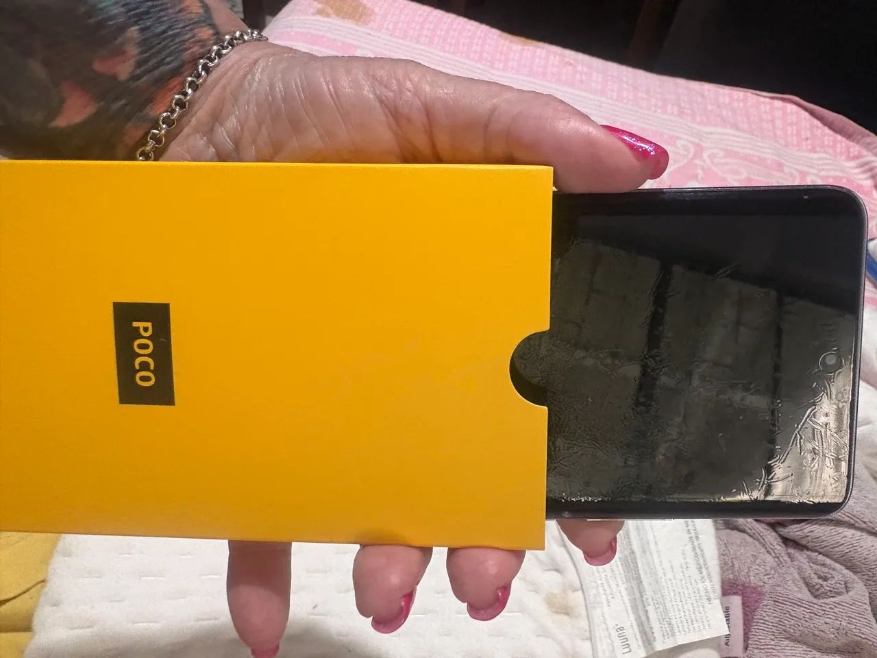 Xiaomi Poco X7 prata, praticamente novo - Foto 3
