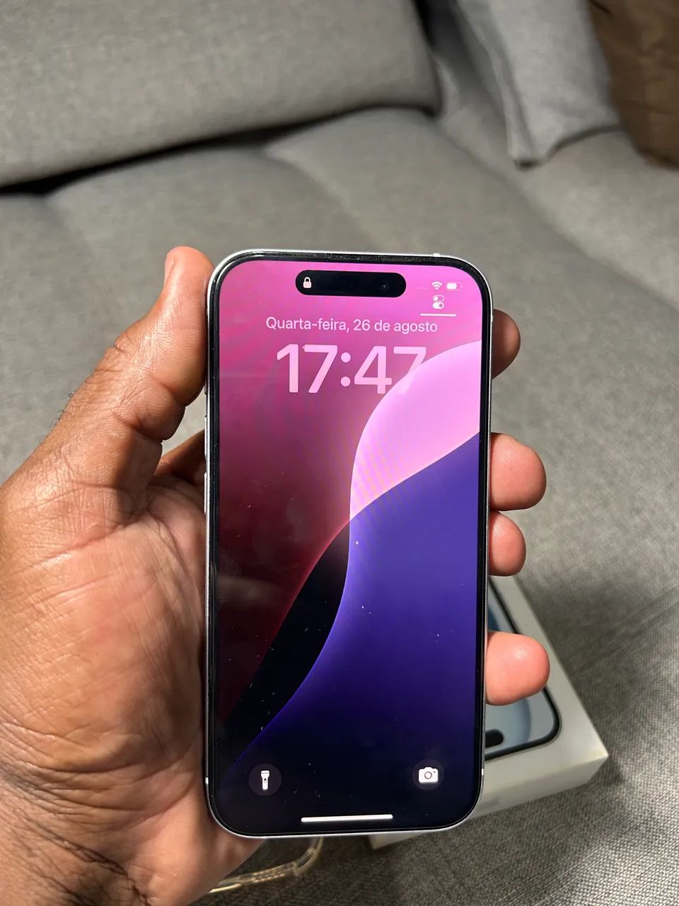 iPhone 15 128 - bateria 87% - Foto 4