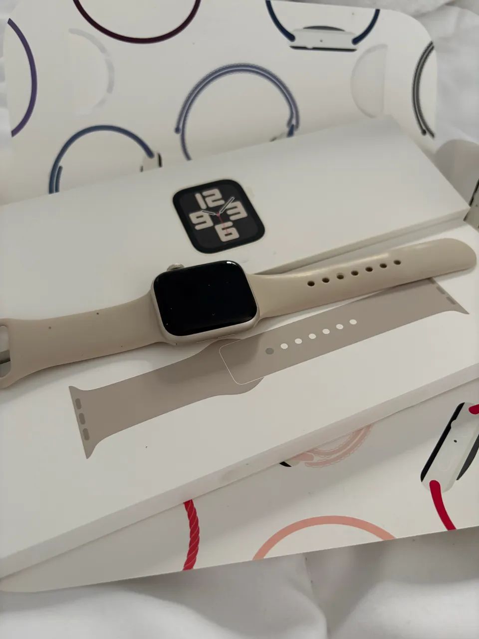 Apple Watch SE 2 geração starlight  - Foto 5