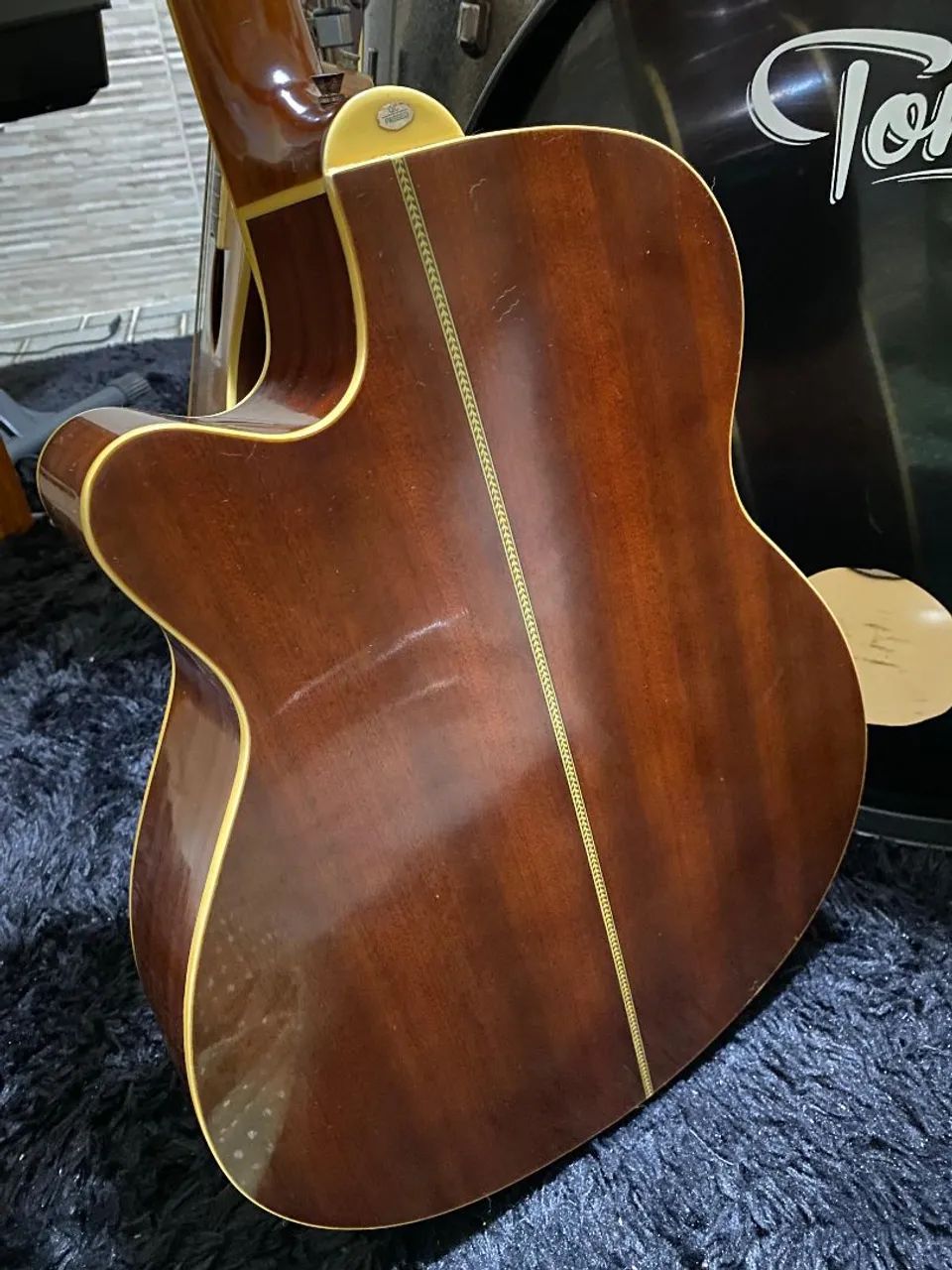 Violão Tagima elétrico regulado - Foto 5
