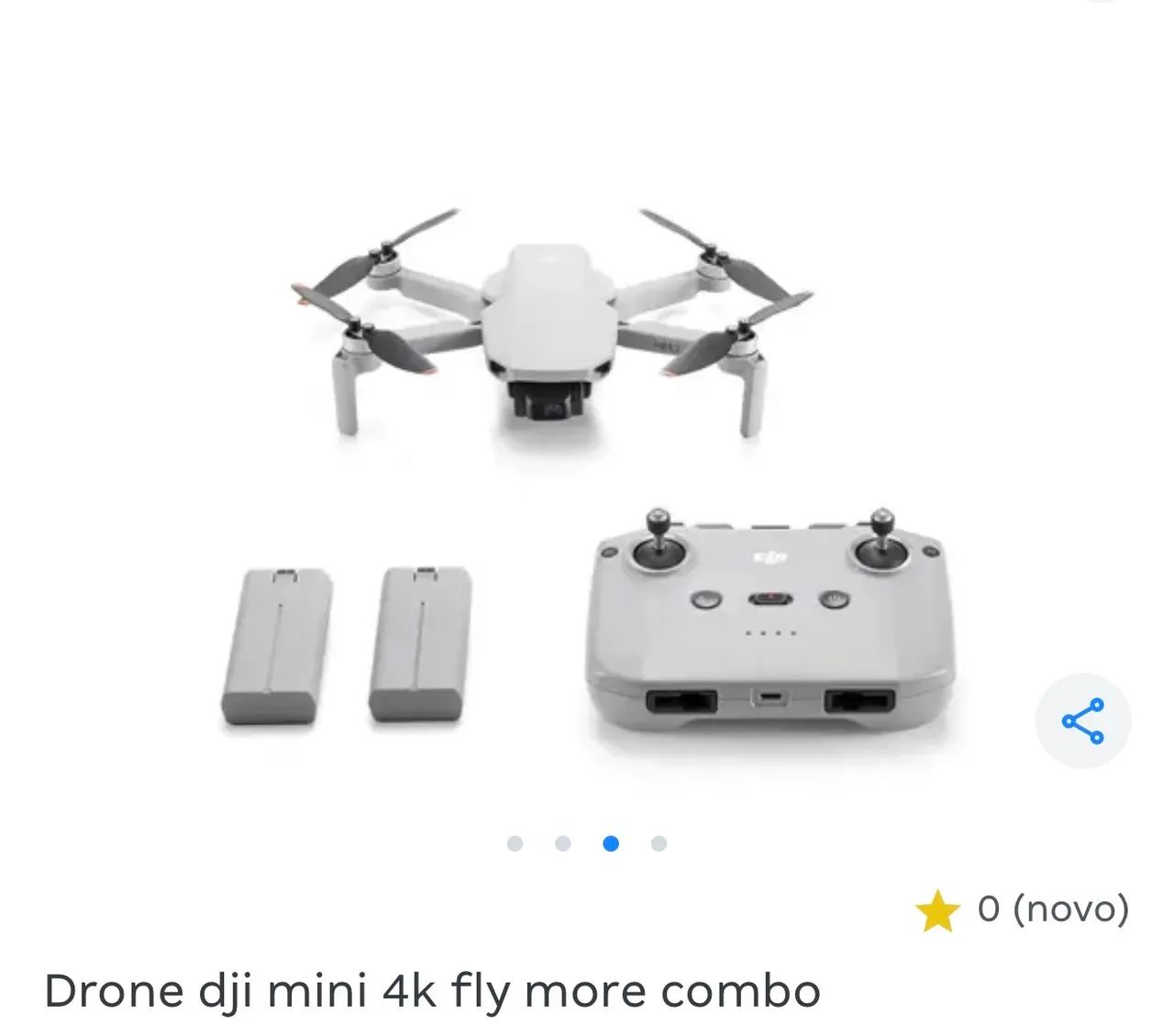 Vendo drone dji mini 4k fly more  - Foto 2