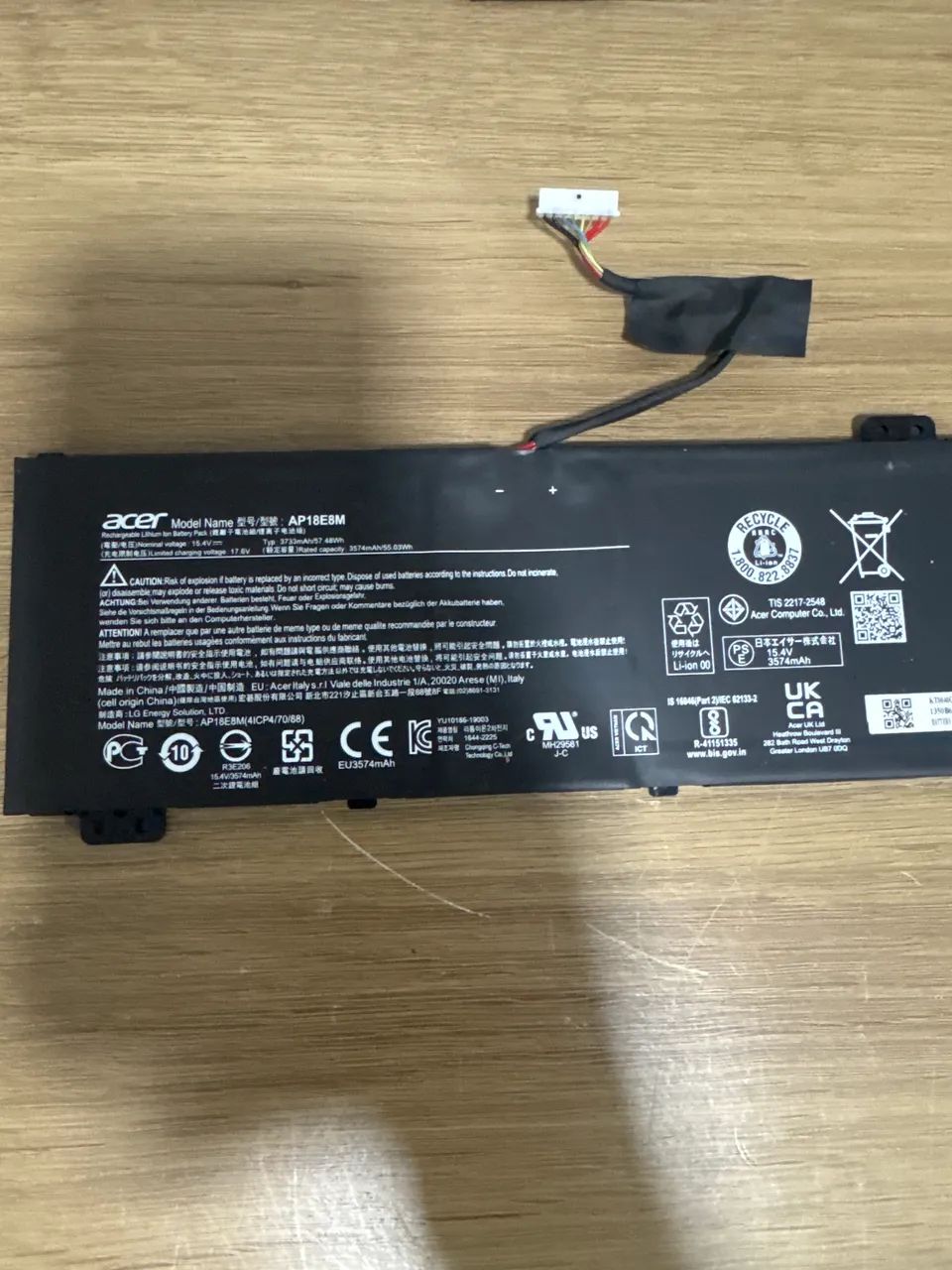 Bateria notebook acer nitro 5 - Foto 3