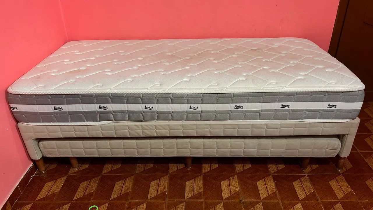 CAMA BOX BICAMA SOLTEIRO MARCA ANJOS 