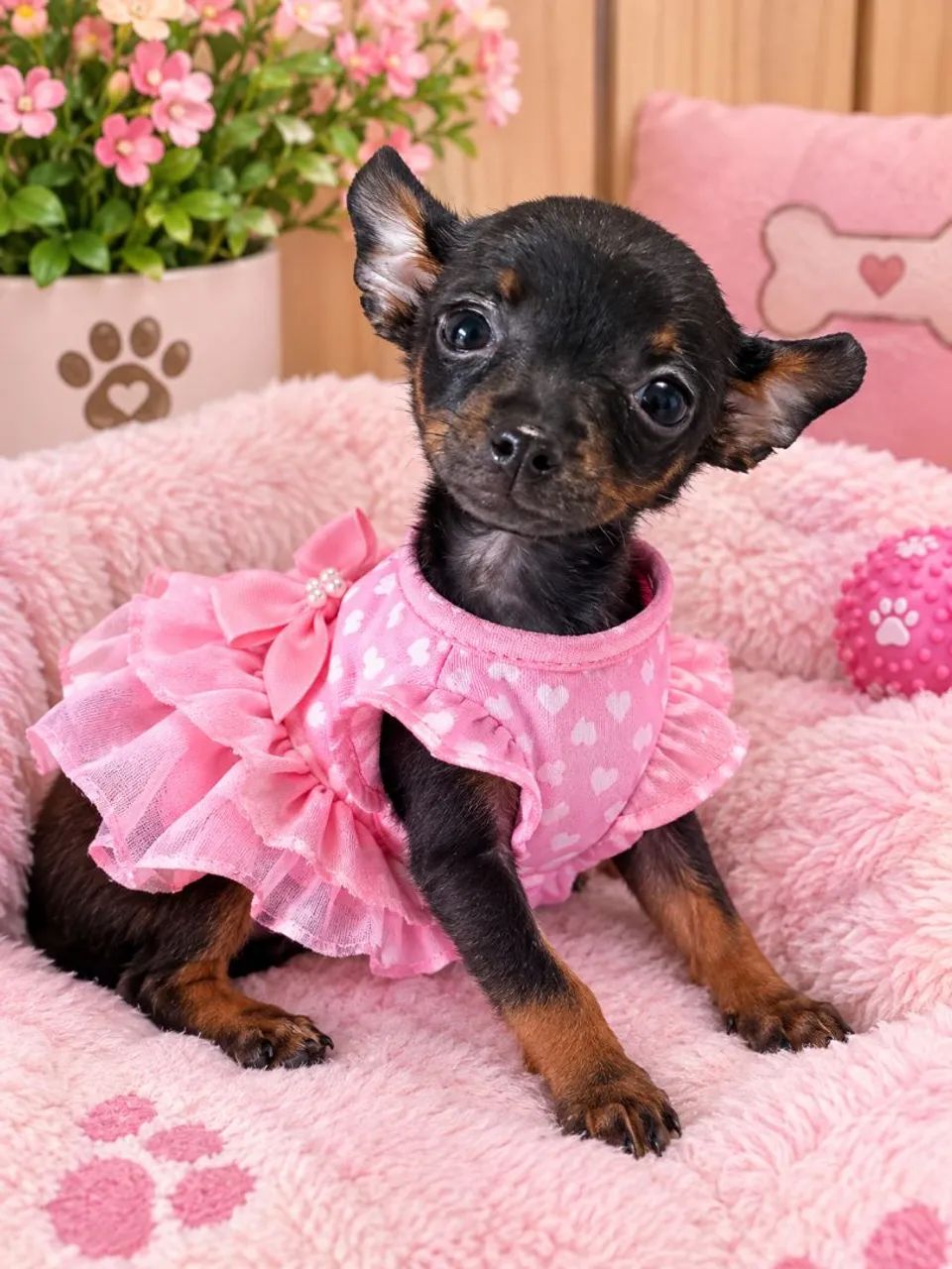 Pinscher fêmea.  - Foto 3