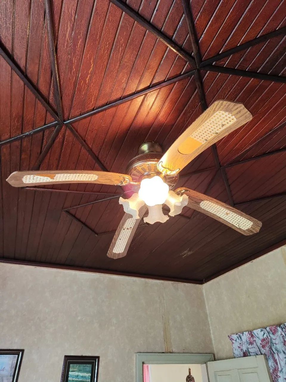 Lustre com ventilador - Foto 2