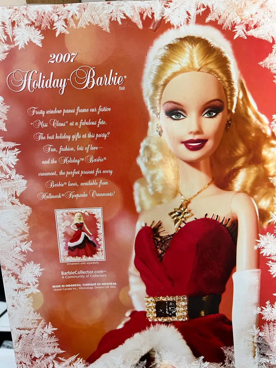 Barbie Collector Holiday 2007 Lacrada - Foto 2