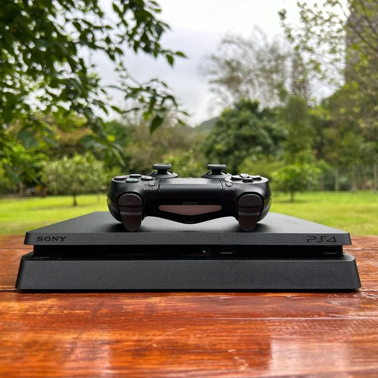 PS4 SLIM 1 TB - IMPECÁVEL  - Foto 3