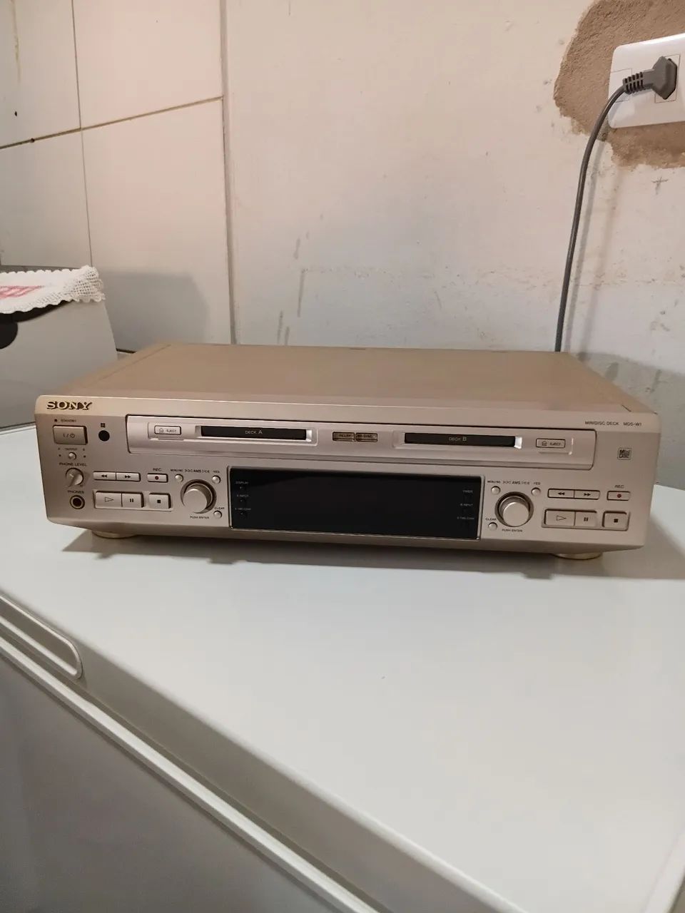 Vendo aparelho de MD duplo