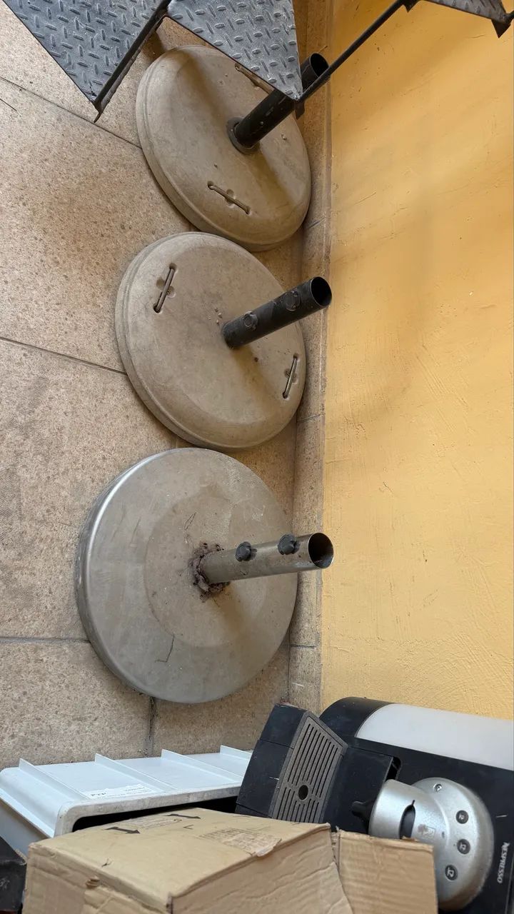 Base para obrelone e guarda sol