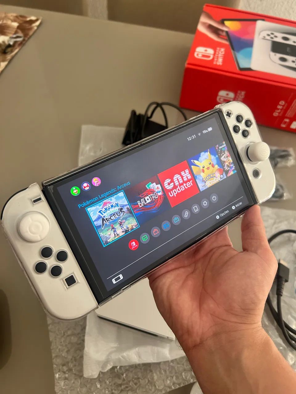 Nintendo Switch OLED DESBLOQUEADO 512GB - Foto 4