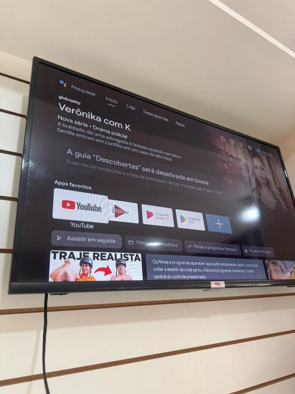 TV ANDROID TCL COMPLETA 42 pol