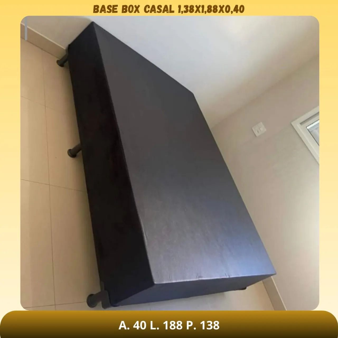 Base box casal 