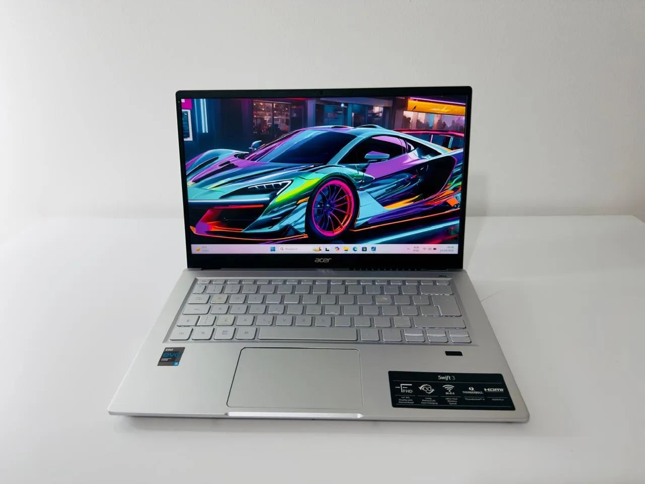 Notebook Acer Swift I5-11th EVO -Teclado iluminado-Tela 14 FHD IPS  - Foto 4