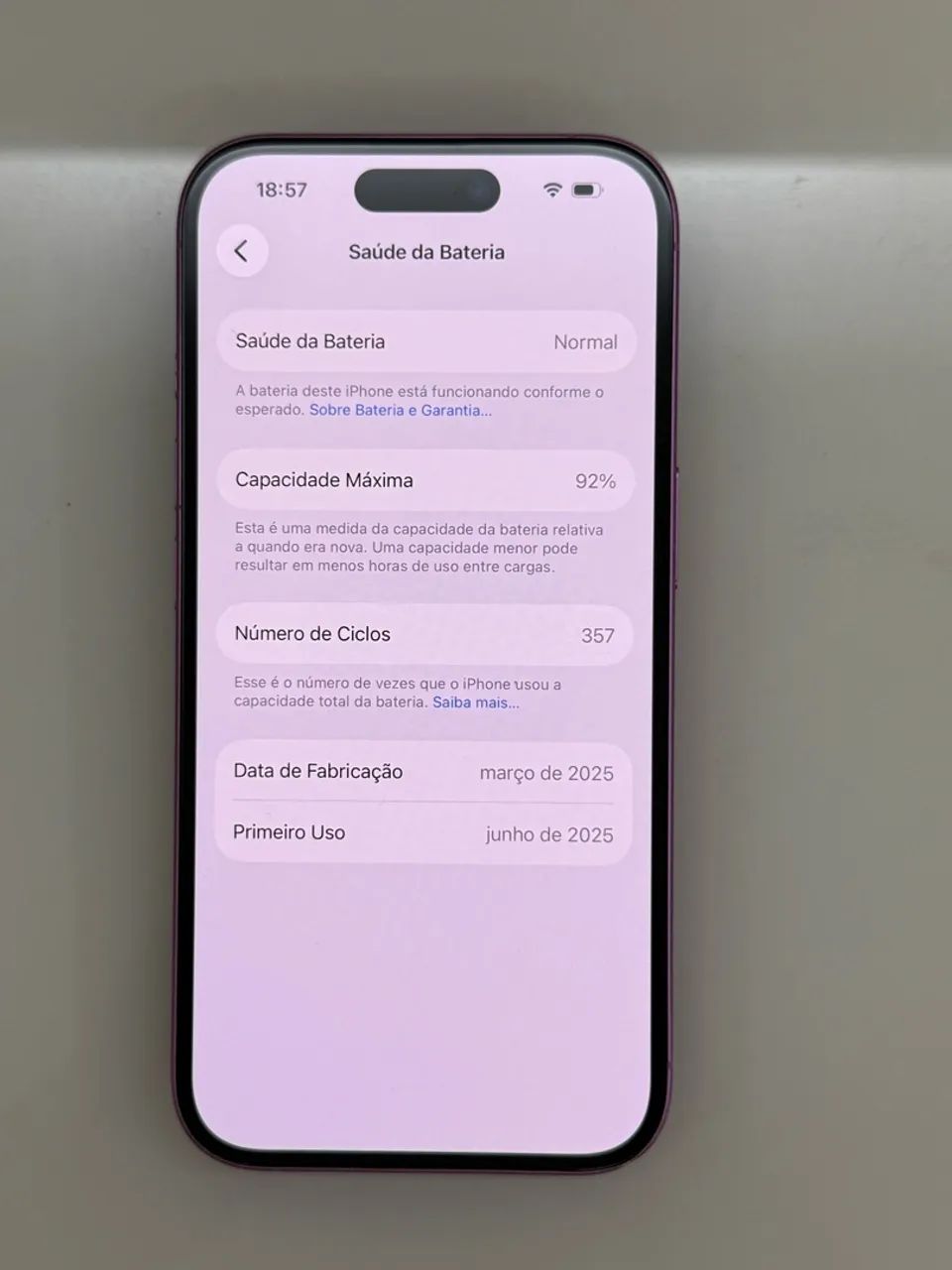 iPhone 16 Rosa 128GB - Foto 5