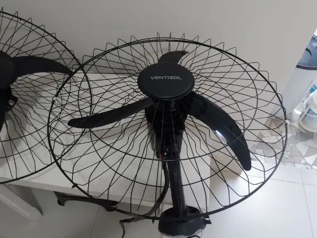 Dois ventiladores ventisol 60cm - Foto 3