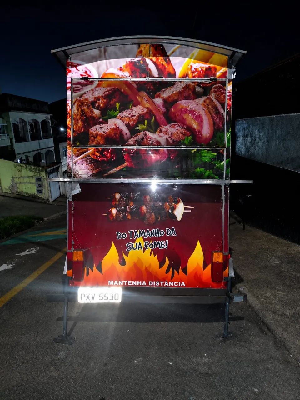 VENDO TRAILER MONTADO PRONTO PARA TRABALHAR - Foto 4