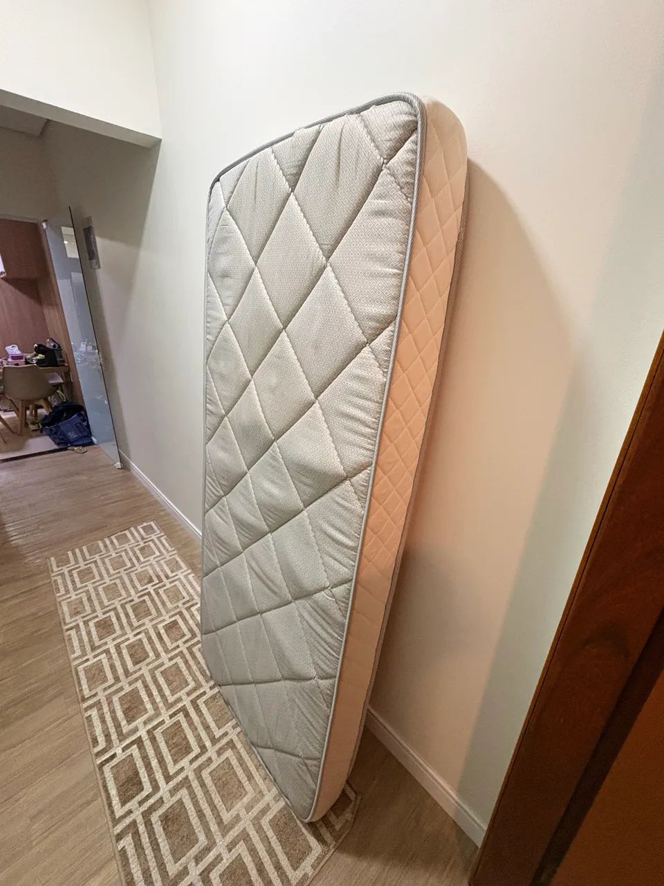 Colchão novo cama de solteiro nunca usado  - Foto 5