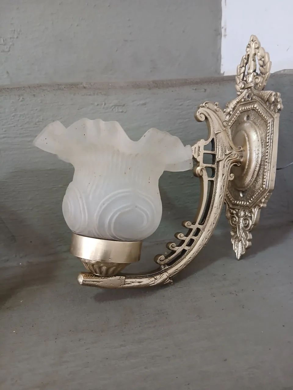 Par de arandelas em bronze - Foto 3
