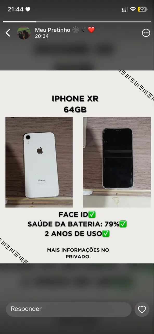 iPhone XR 64gb 