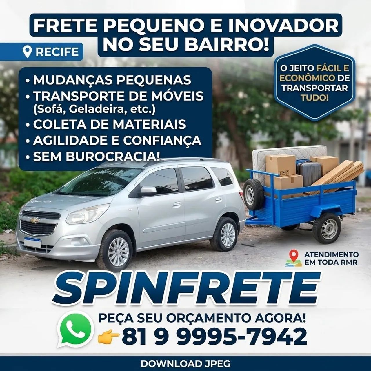 Pequenos fretes e mudanças 