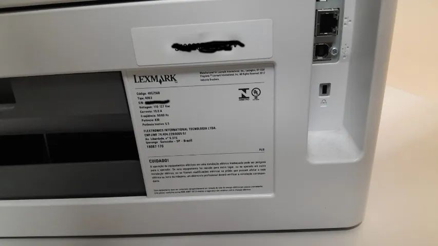 Impressoras Laser Lexmark Ms812de - Foto 5