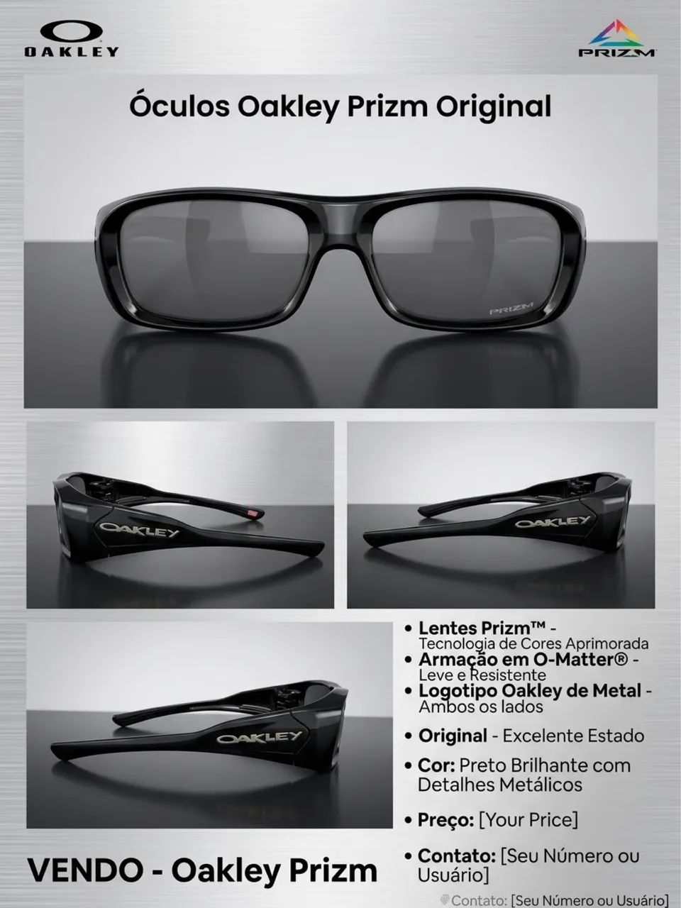 Óculos Oakley  - Foto 4