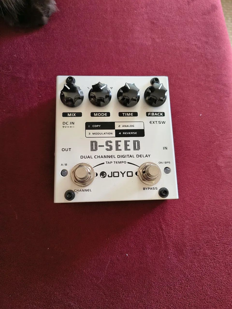 Pedal delay joyo D-SEED