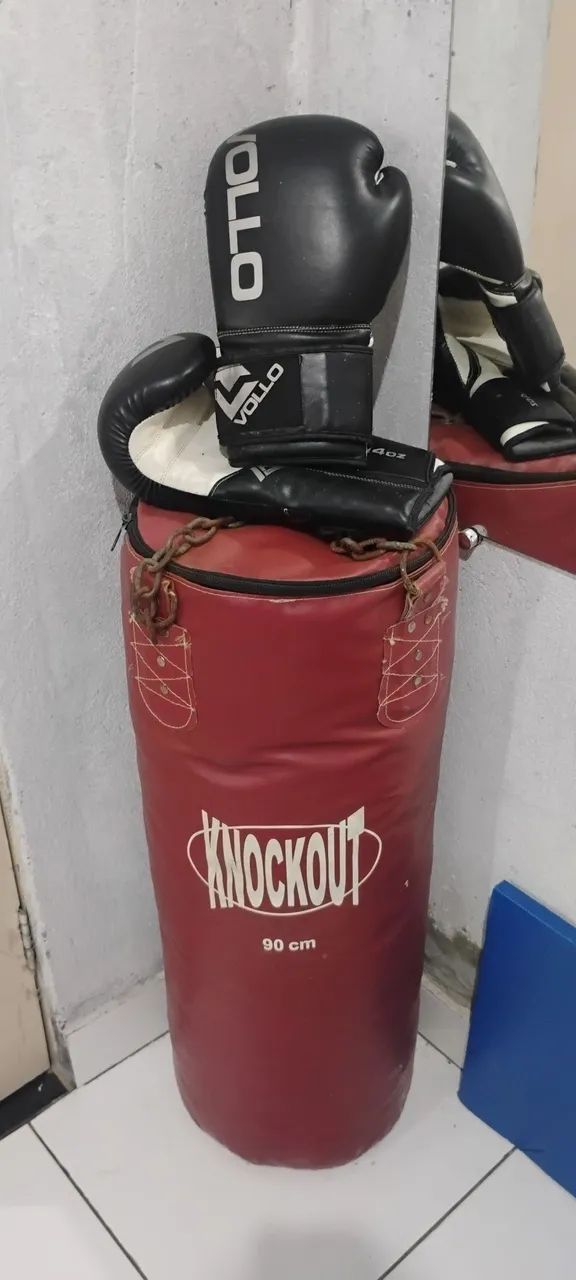 SACO DE BOXE + LUVA  - Foto 3