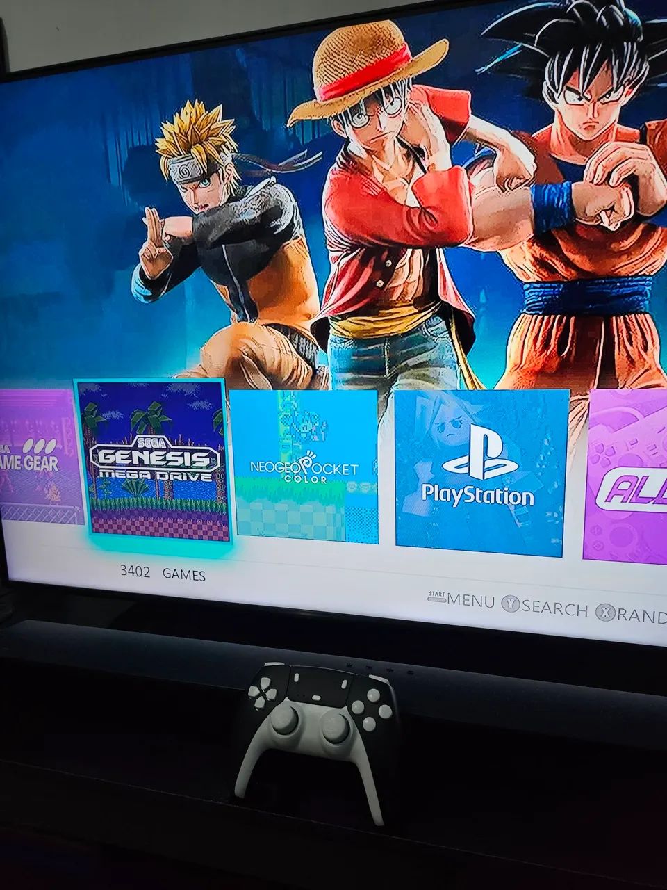 Videogame Retro Com 2 Controles Preto - Foto 4