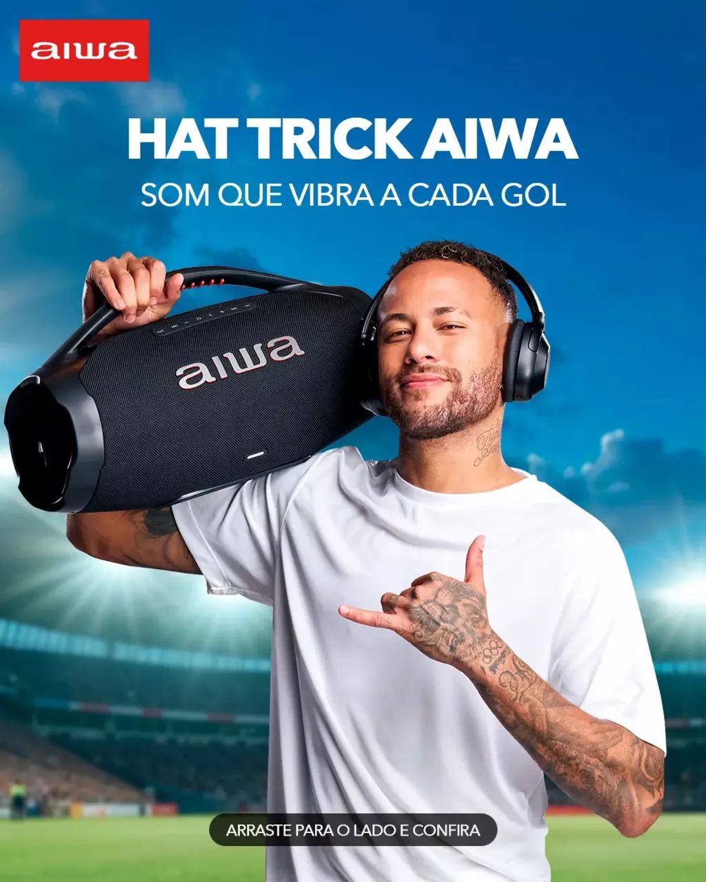 AIWA BOOMBOX PLUS 200W | NOVA | LACRADA  - Foto 5