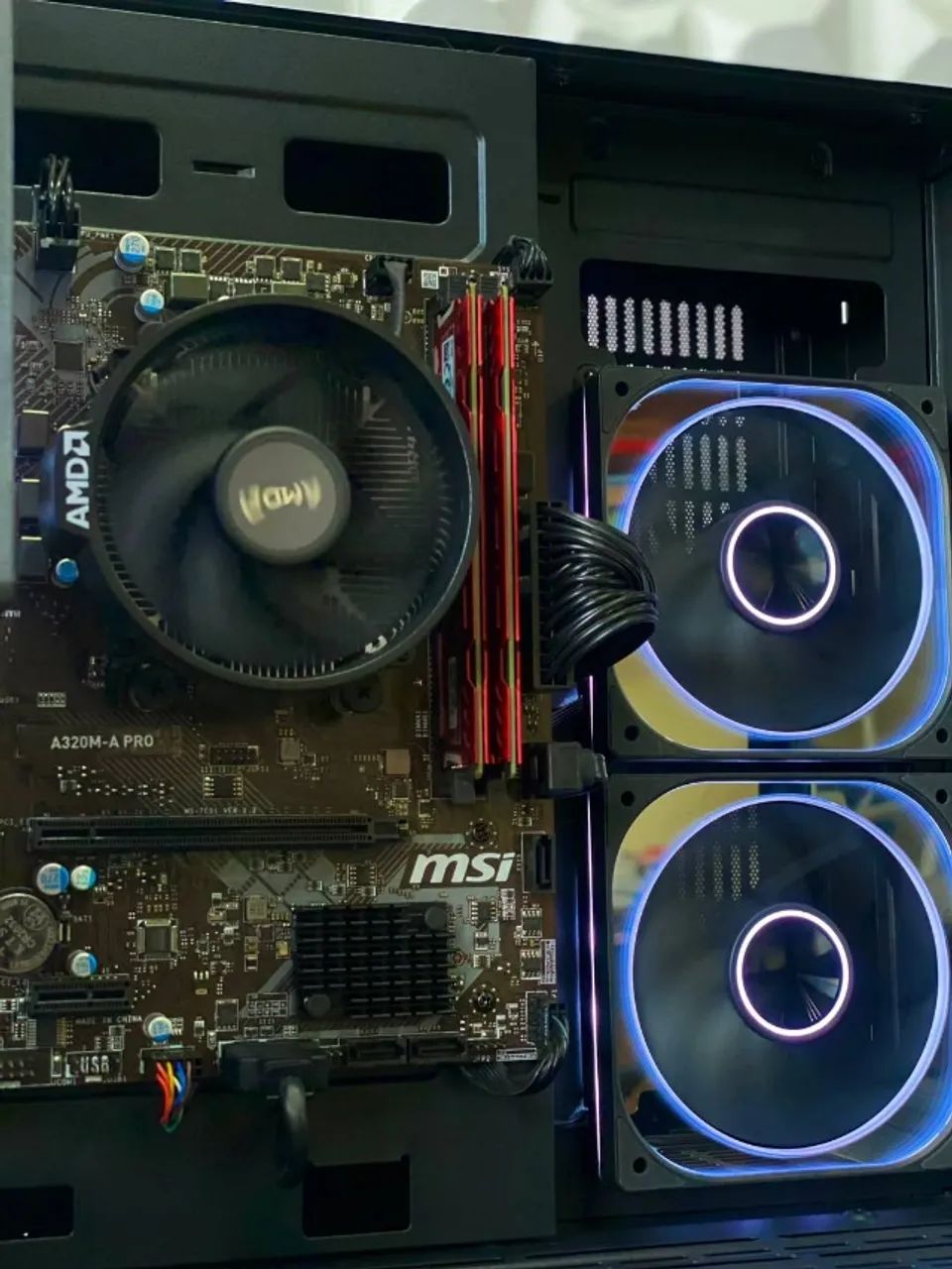 PC GAMER RYZEN 5 5600GT/ 20GB DDR4/ A320M MSI - Foto 3