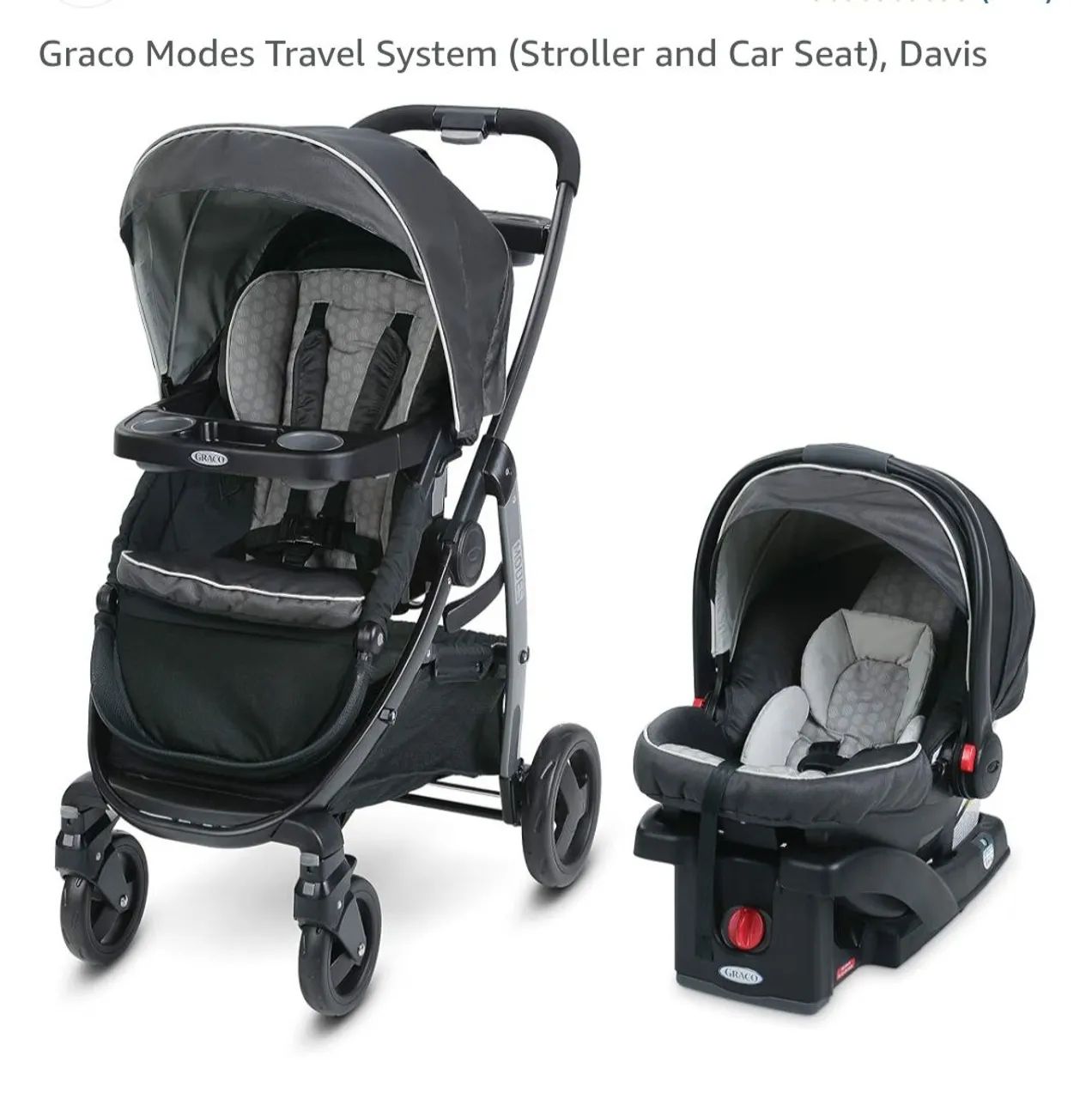 Vendo KIT Carrinho bebê COMPLETO GRACO