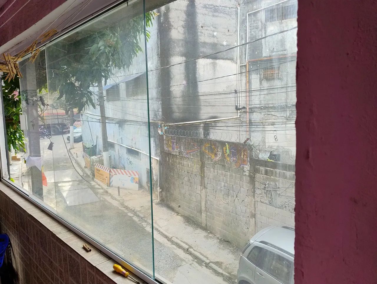 Vidro de sacada 3metros