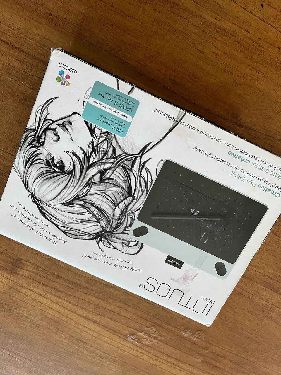 Mesa digitalizadora Wacom Intuos Draw CTL490DW - Foto 3