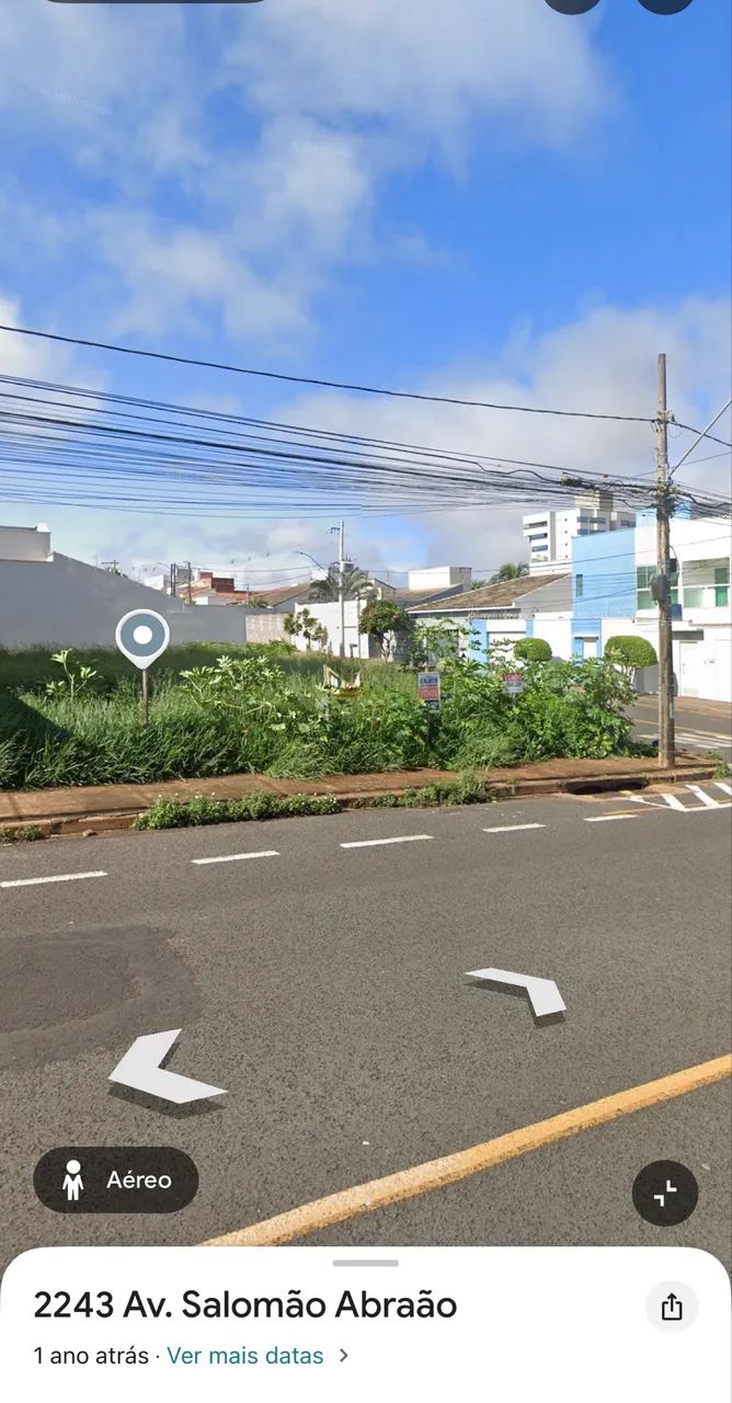 Terreno de esquina no Santa Monica 