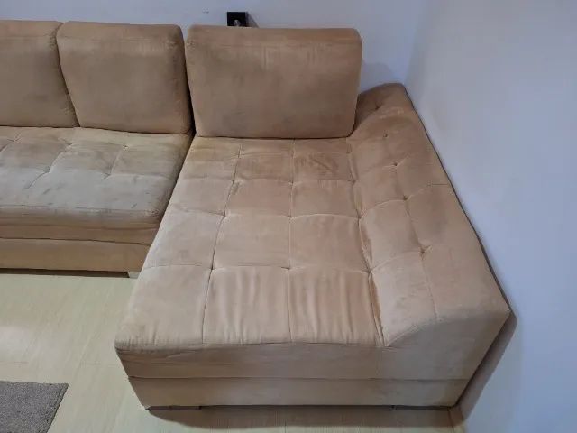 Sofá conjunto 3 peças em formato de U - Foto 4