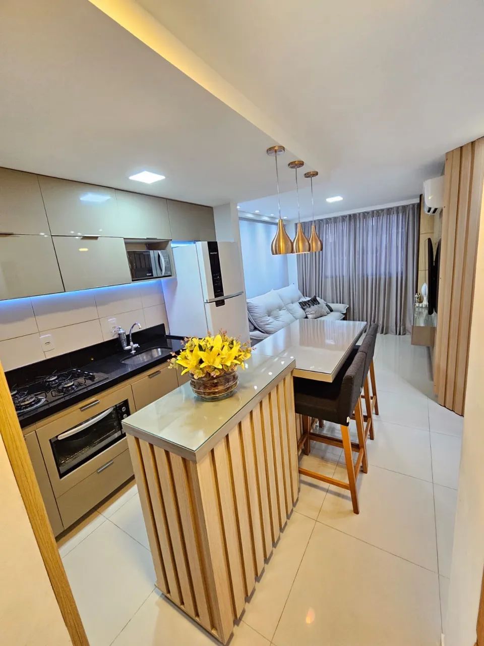 Apartamento 2/4 Jardim Oceania mobiliado  - Foto 3